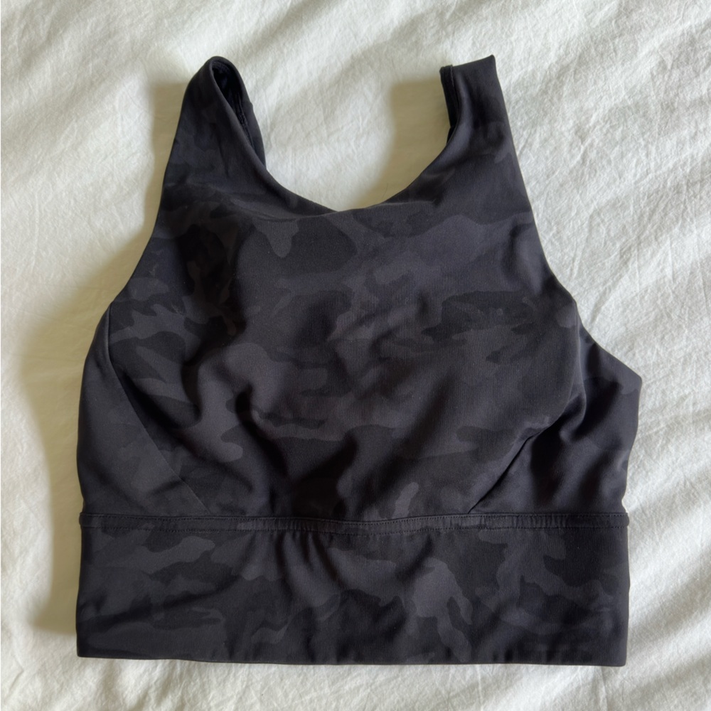 Lululemon camo sports bra